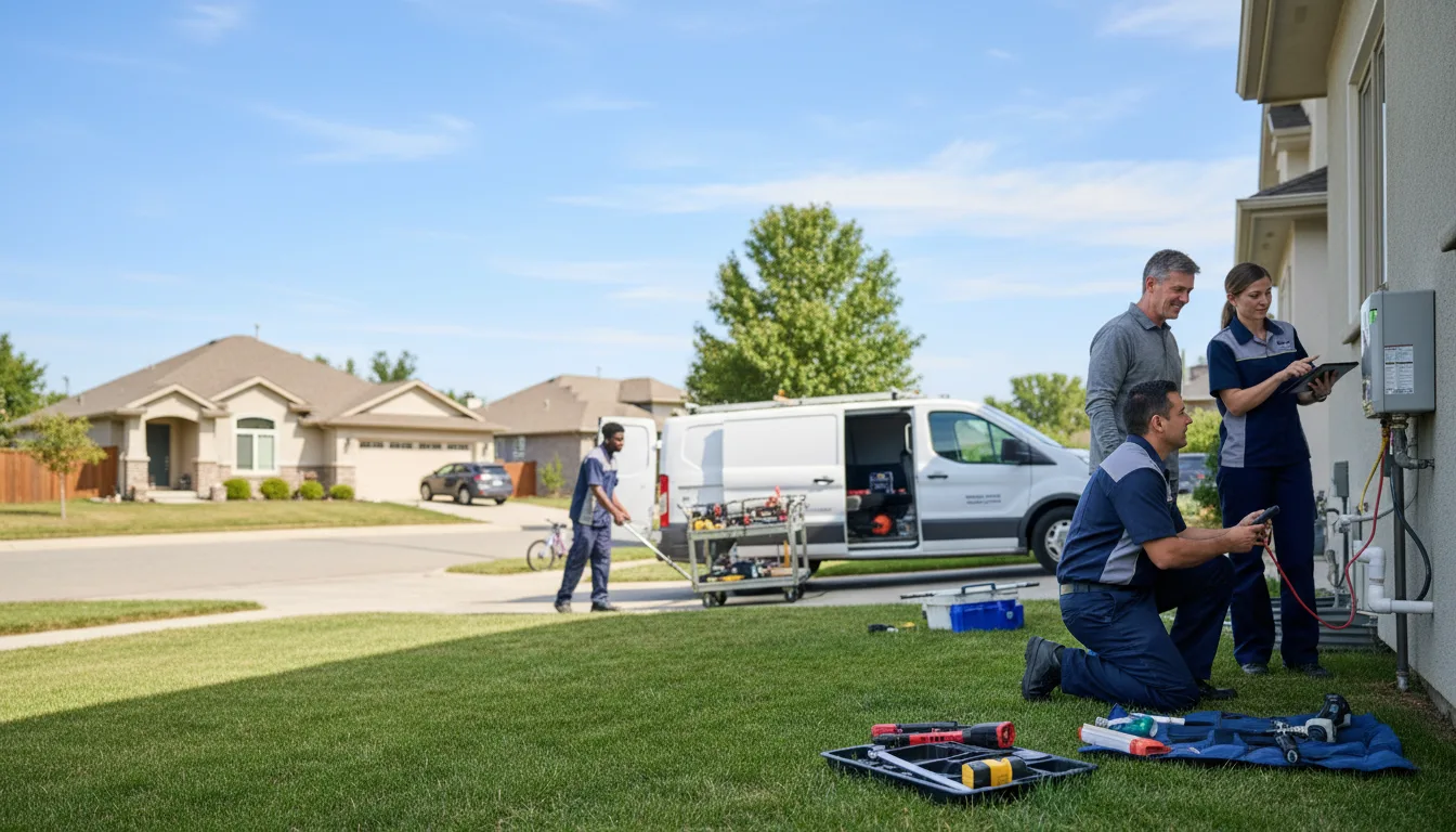 Tankless water heater service in Mellen, WI